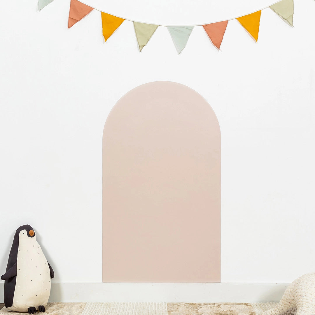 Ferflex magnetische muursticker boog roze beige