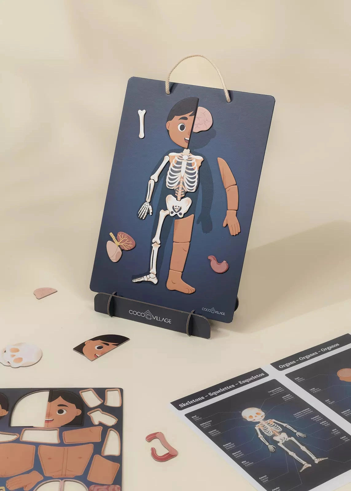 Coco Village Magnetisch Interactief Bord Mijn Lichaam