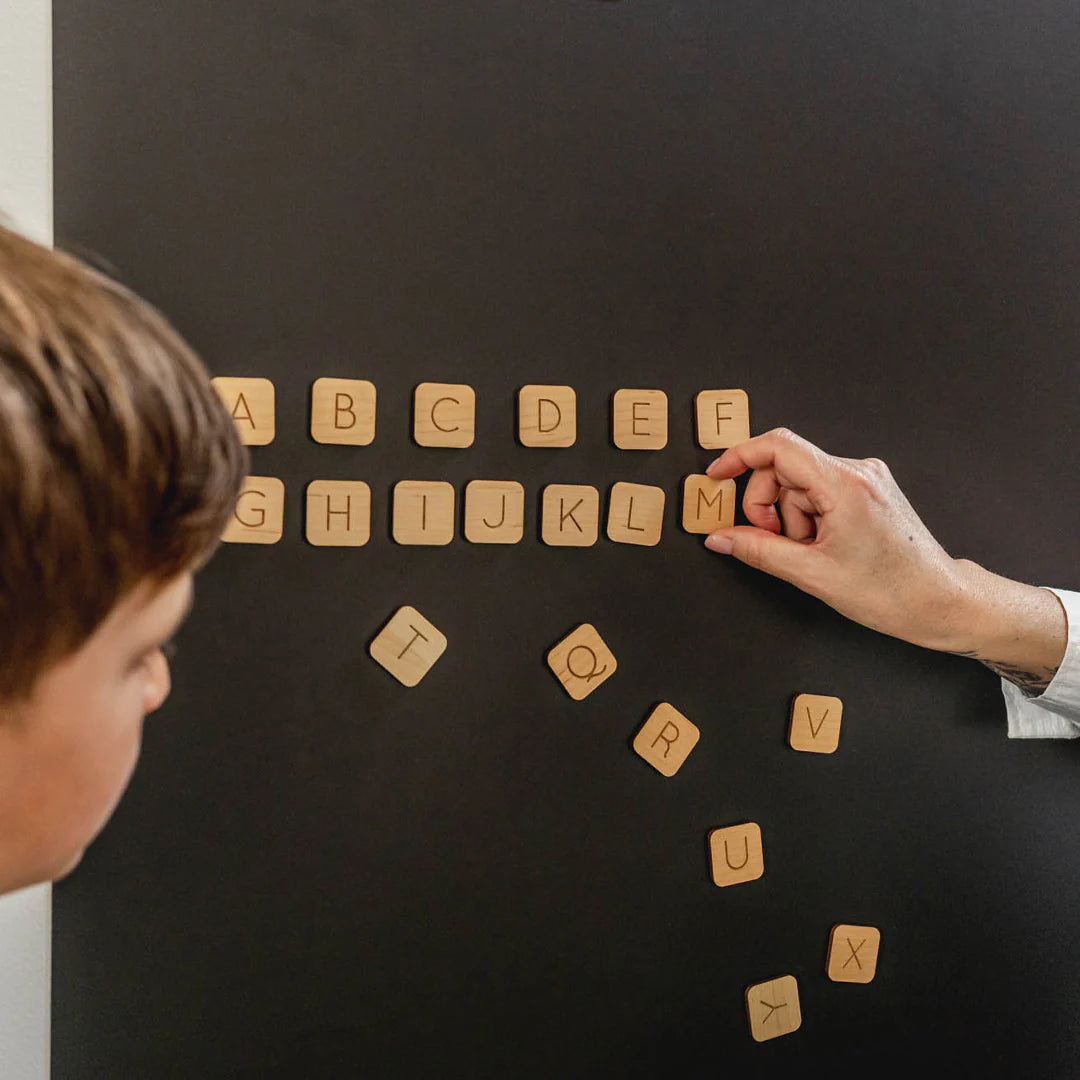 Ferflex magnetisch houten alfabet 26 letters