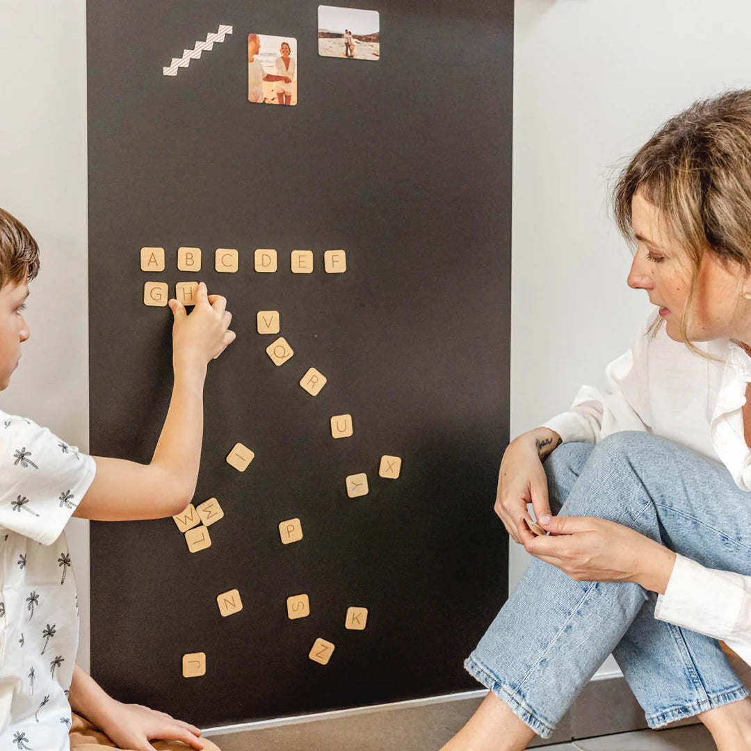 Ferflex magnetisch houten alfabet 26 letters