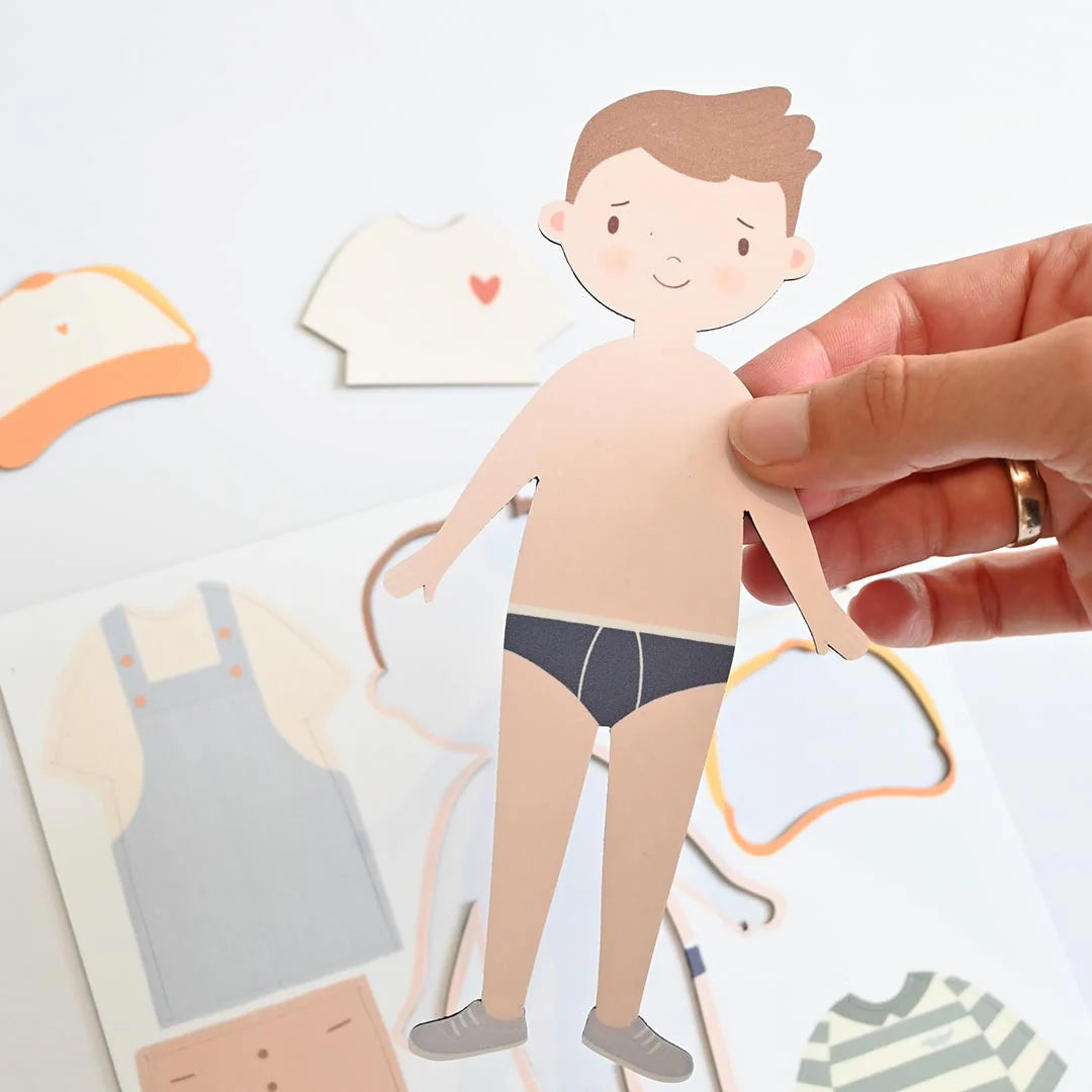 Ferflex magnetische figuurtjes aankleden jongen