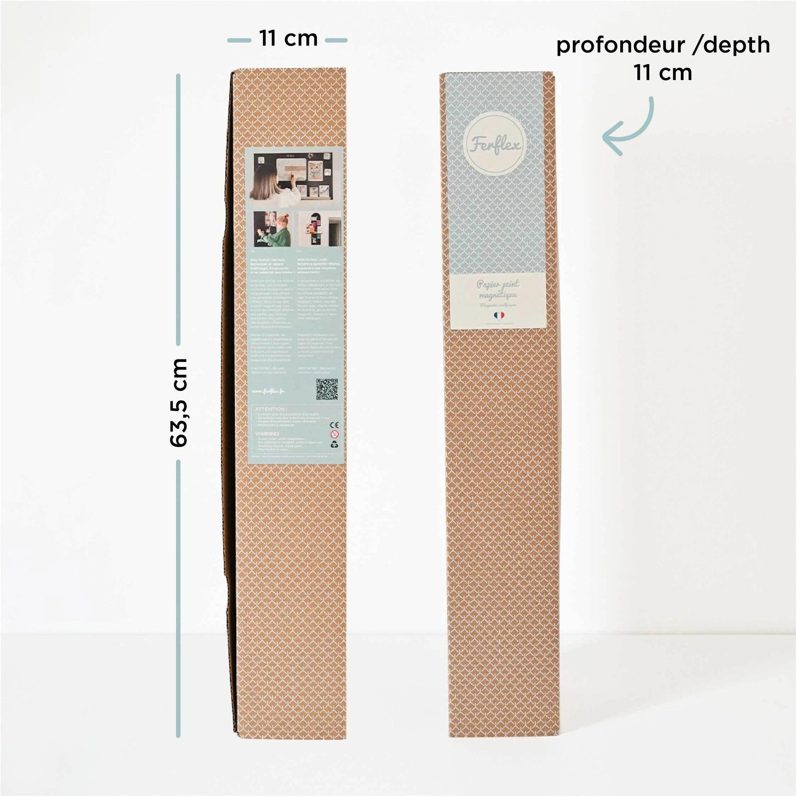 Ferflex magnetische muursticker boog smaragdgroen