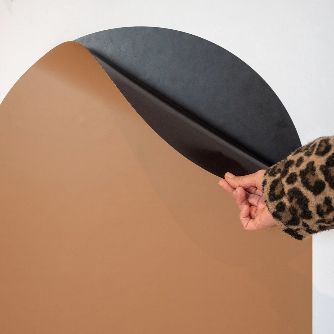 Ferflex magnetische muursticker boog caramel
