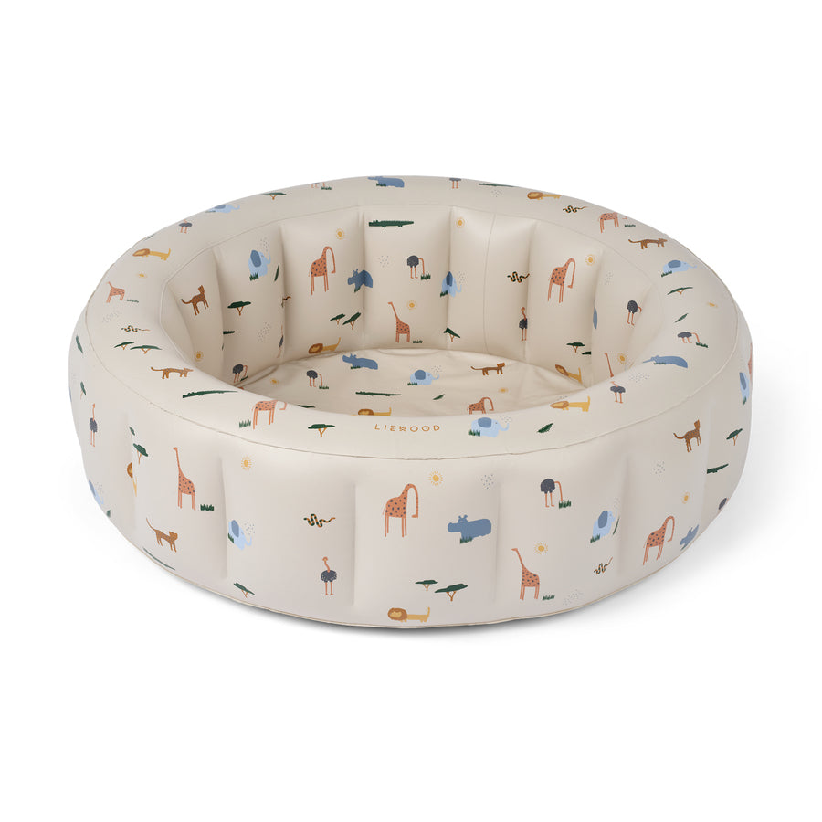 Liewood opblaaszwembad safari sandy mix