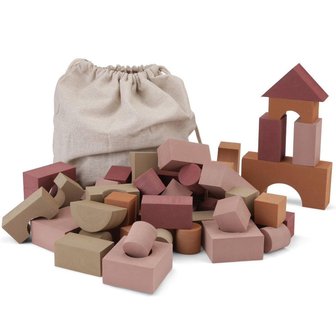 Lille Vilde foam bouwstenen set XL 80 stuks
