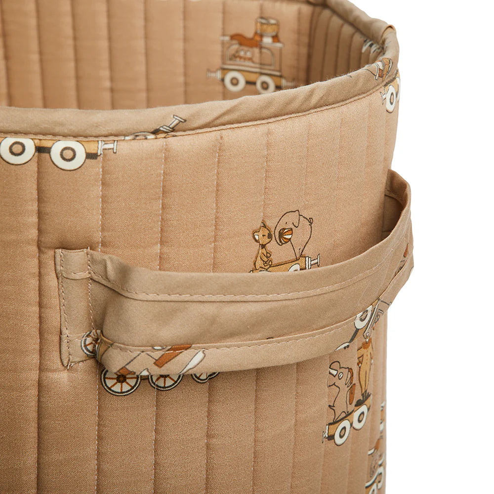 Nuuroo gewatteerde opbergmand groot carnaval trein