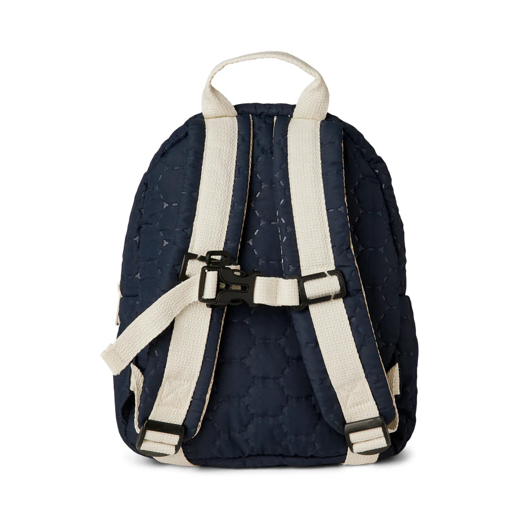 Nuuroo gewatteerde rugtas black iris