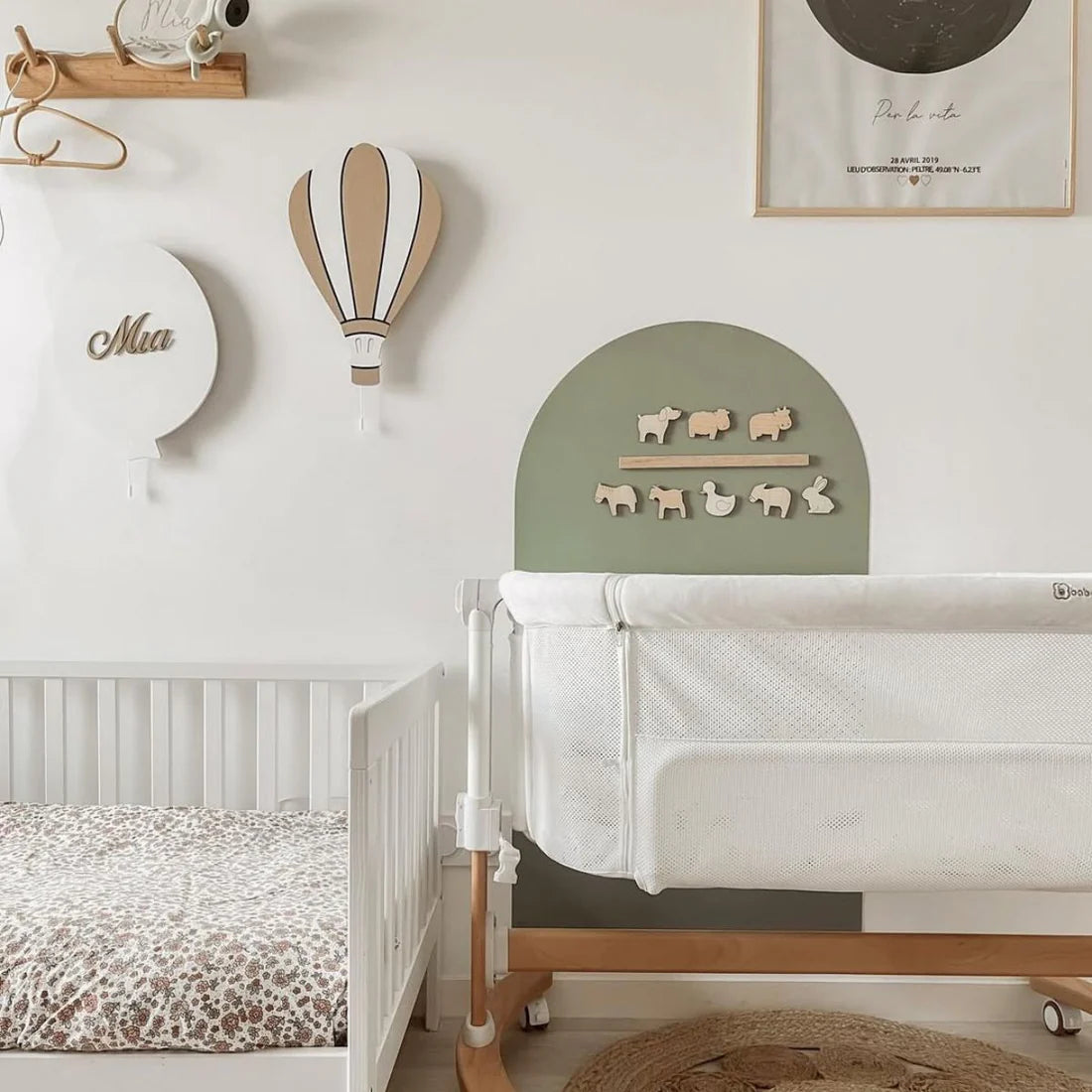 Ferflex magnetische muursticker boog smaragdgroen