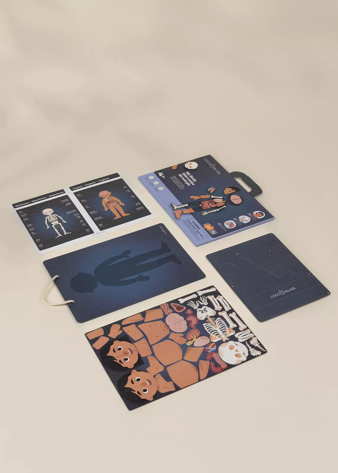 Coco Village Magnetisch Interactief Bord Mijn Lichaam