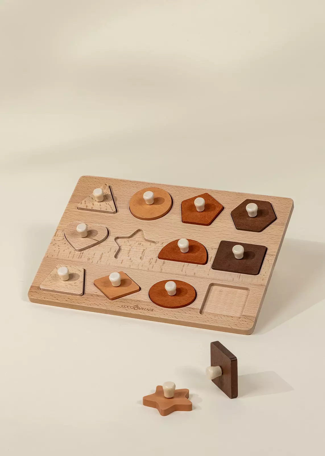 Coco Village Houten Vormen Puzzel