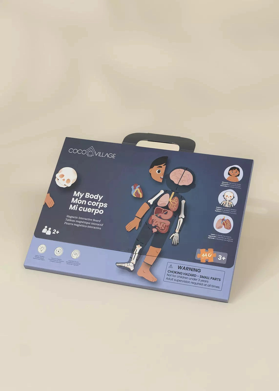 Coco Village Magnetisch Interactief Bord Mijn Lichaam