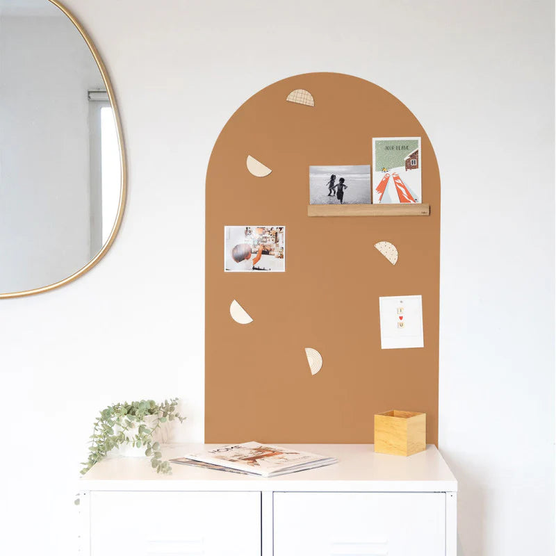 Ferflex magnetische muursticker boog caramel