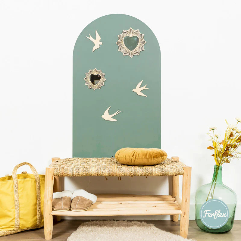 Ferflex magnetische muursticker boog smaragdgroen