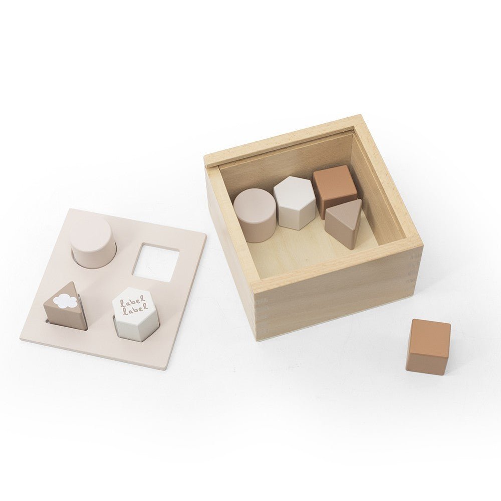 Label Label vormenstoof nougat