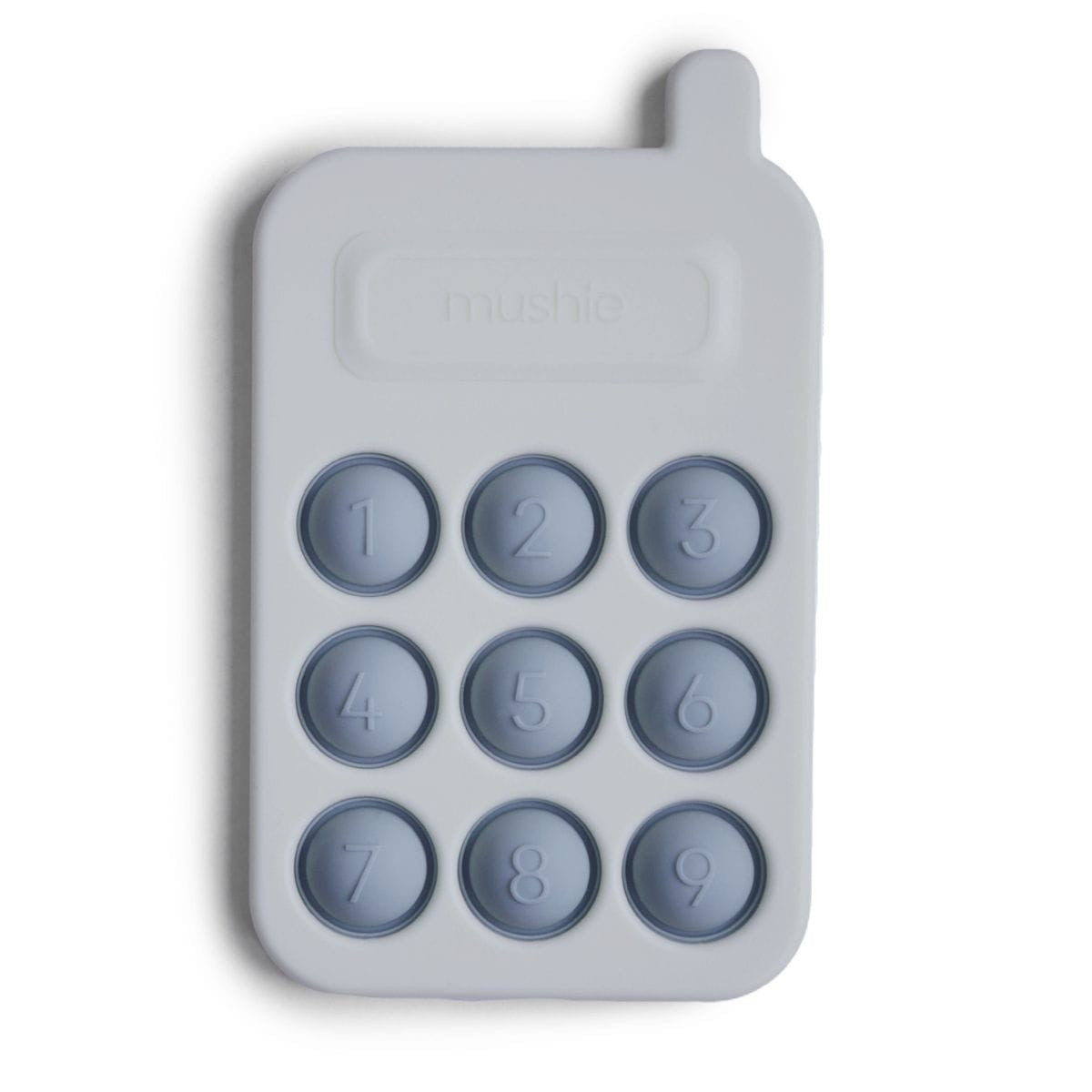 Mushie pop it telefoon blue
