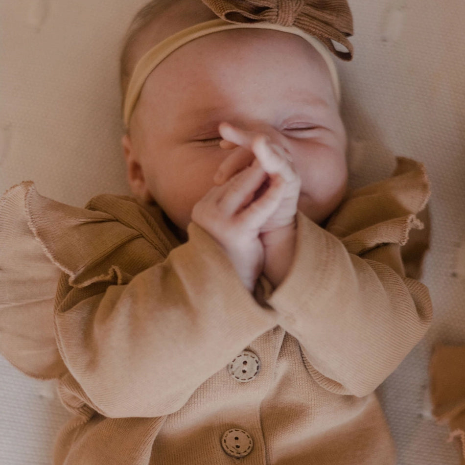 Moalie boxpakje met haarband camel