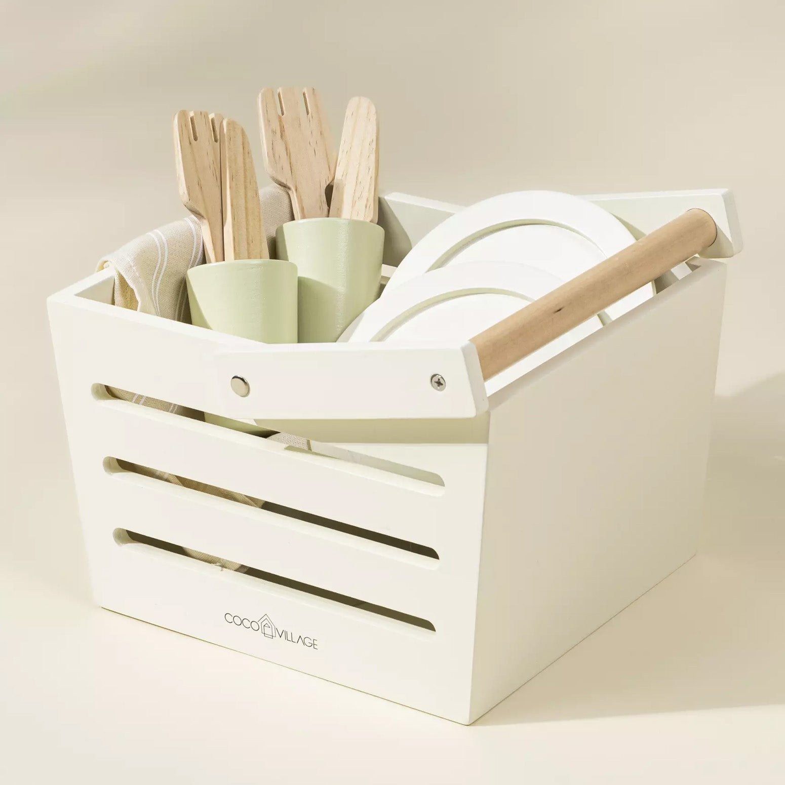 Coco Village houten picknickset met accessoires