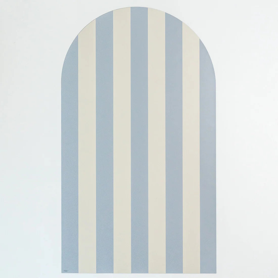 Ferflex magnetische muursticker boog blauw/beige gestreept