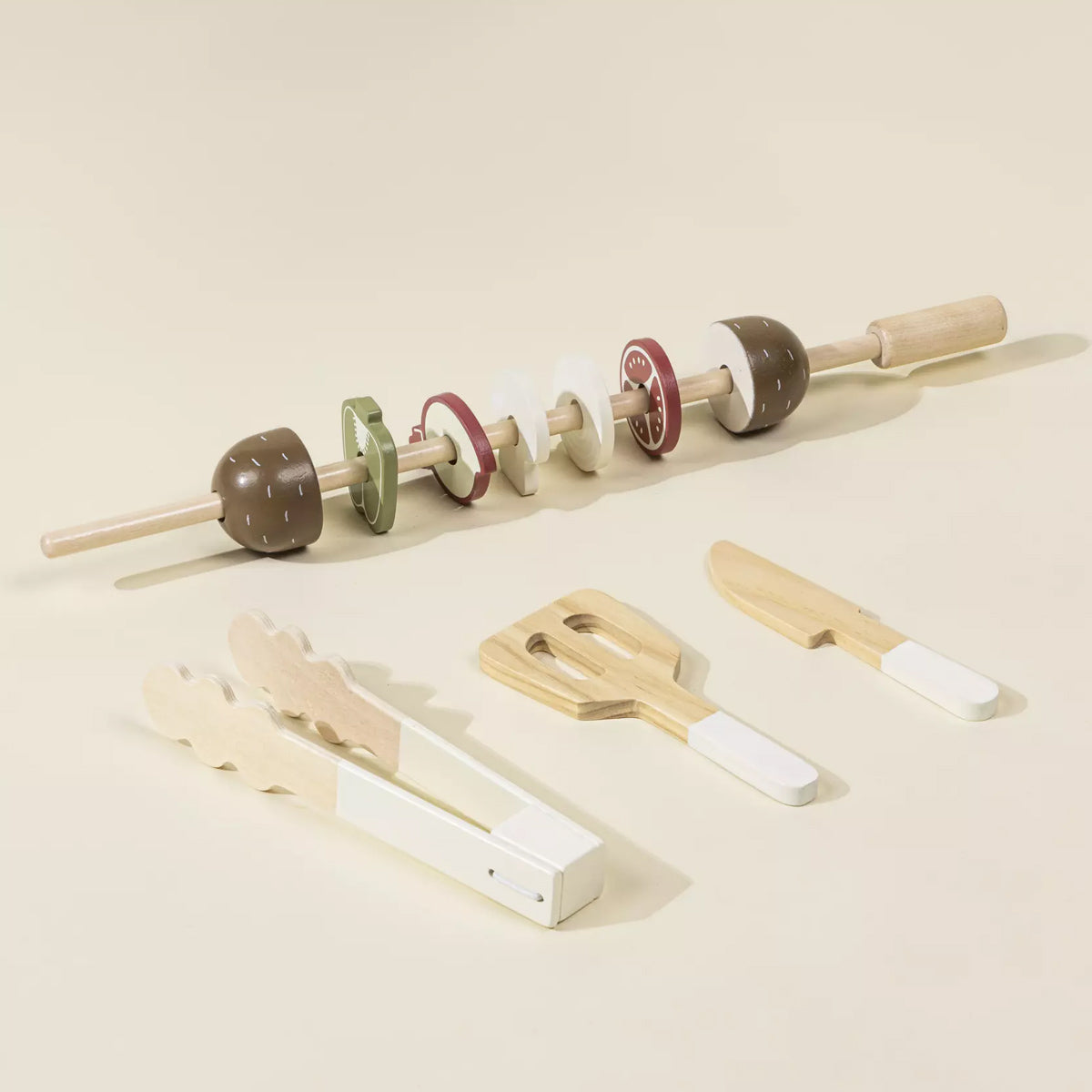 Coco Village houten barbecue set met accessoires