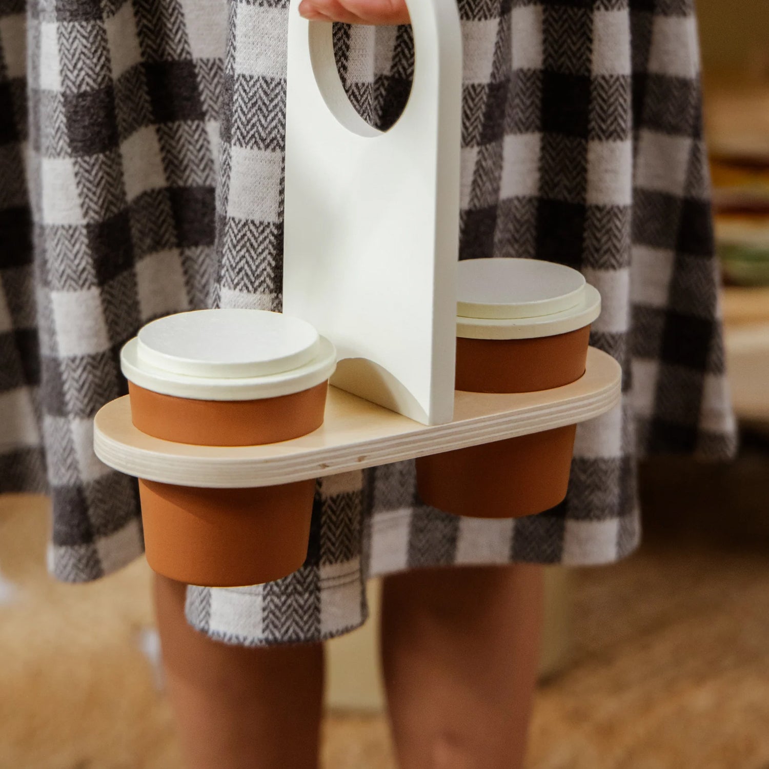 Coco Village houten koffiehoek speelset met accessoires
