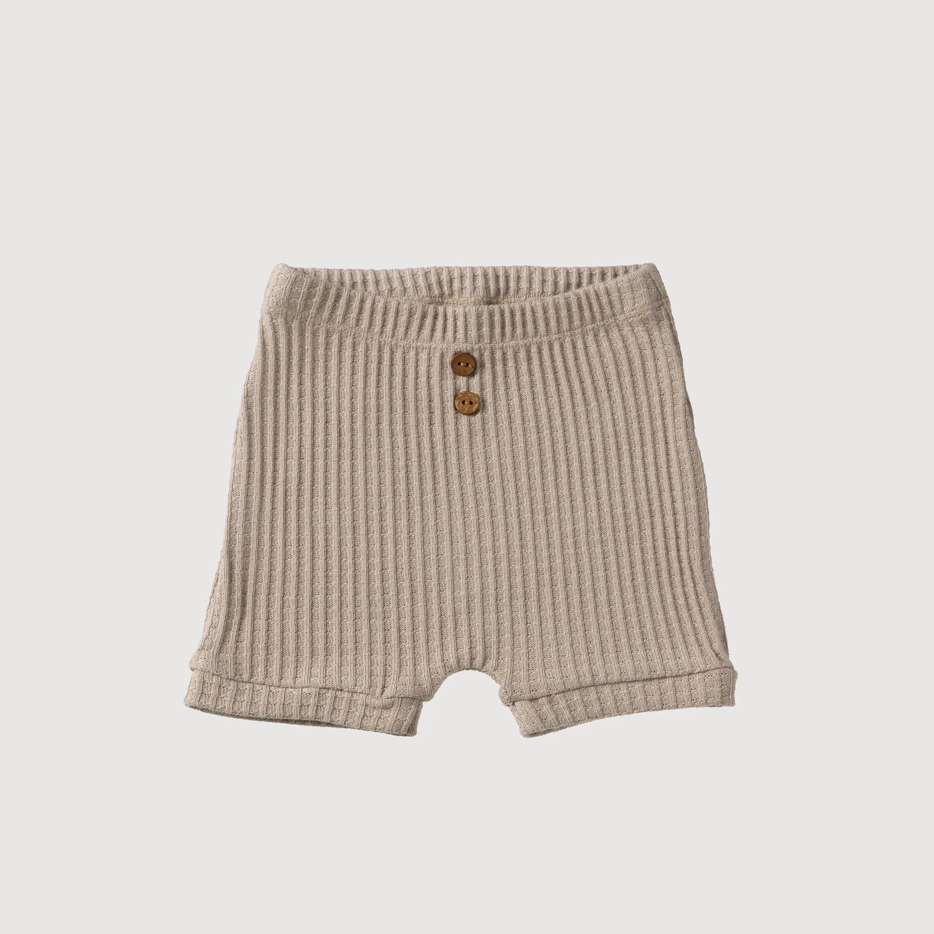 Finch & Fable korte broek wafel beige