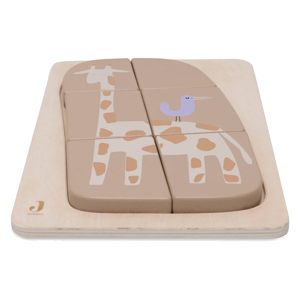 Jollein houten puzzel jungle jambo giraffe