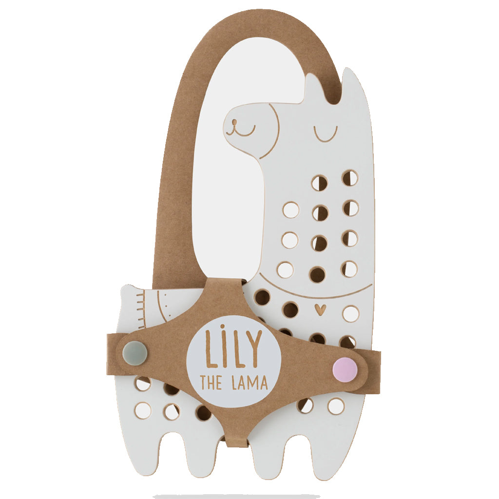 Milin Toys rijgbord Lily de Lama