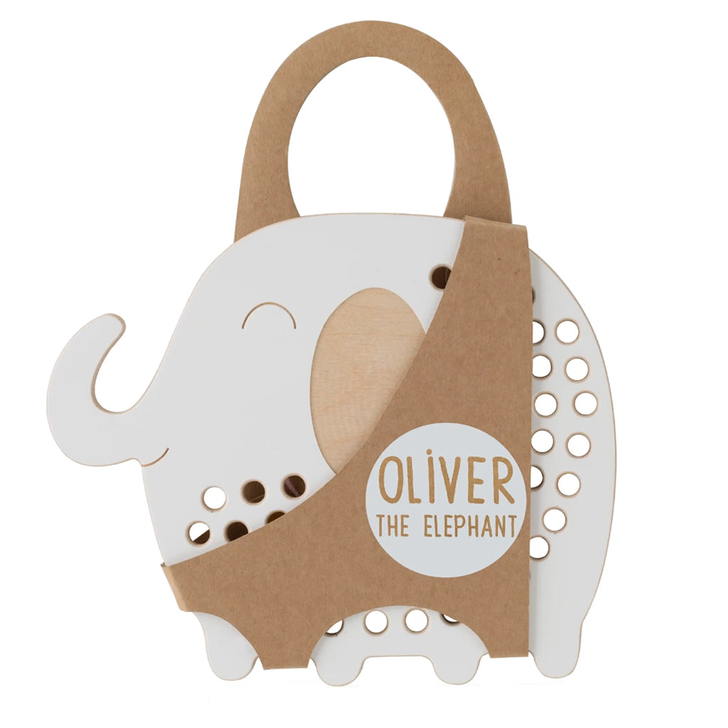 Milin Toys rijgbord Oliver de Olifant